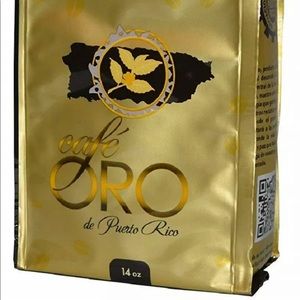 Cafe Oro 14 Oz Ounces / Gold Gourmet Puerto Rican Coffee 1 bag
